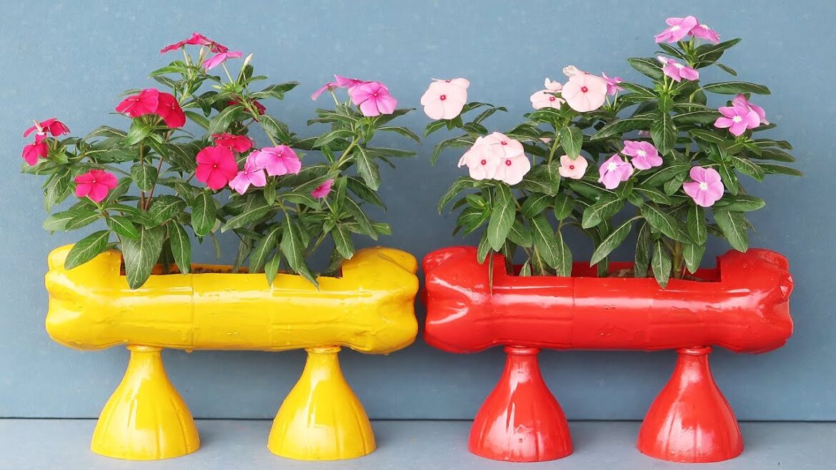 How To Make Flower Pots From Plastic Bottles, Recycle Beautiful Plastic Gardening Bottles How To Make Flower Pots From Plastic Bottles, Recycle Beautiful Plastic Gardening Bottles