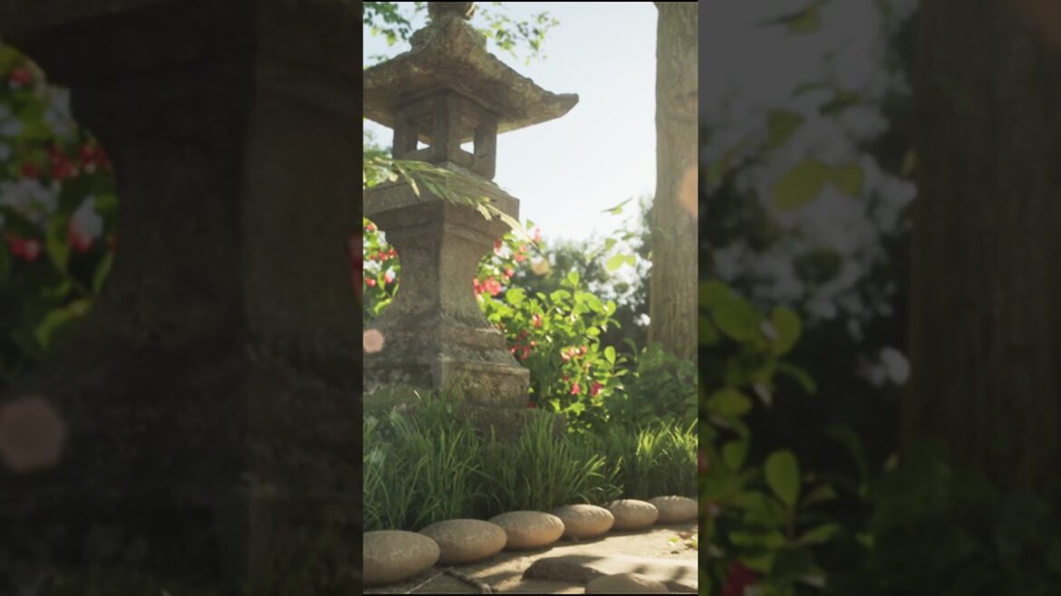 Japanese Garden | UE5 #shorts