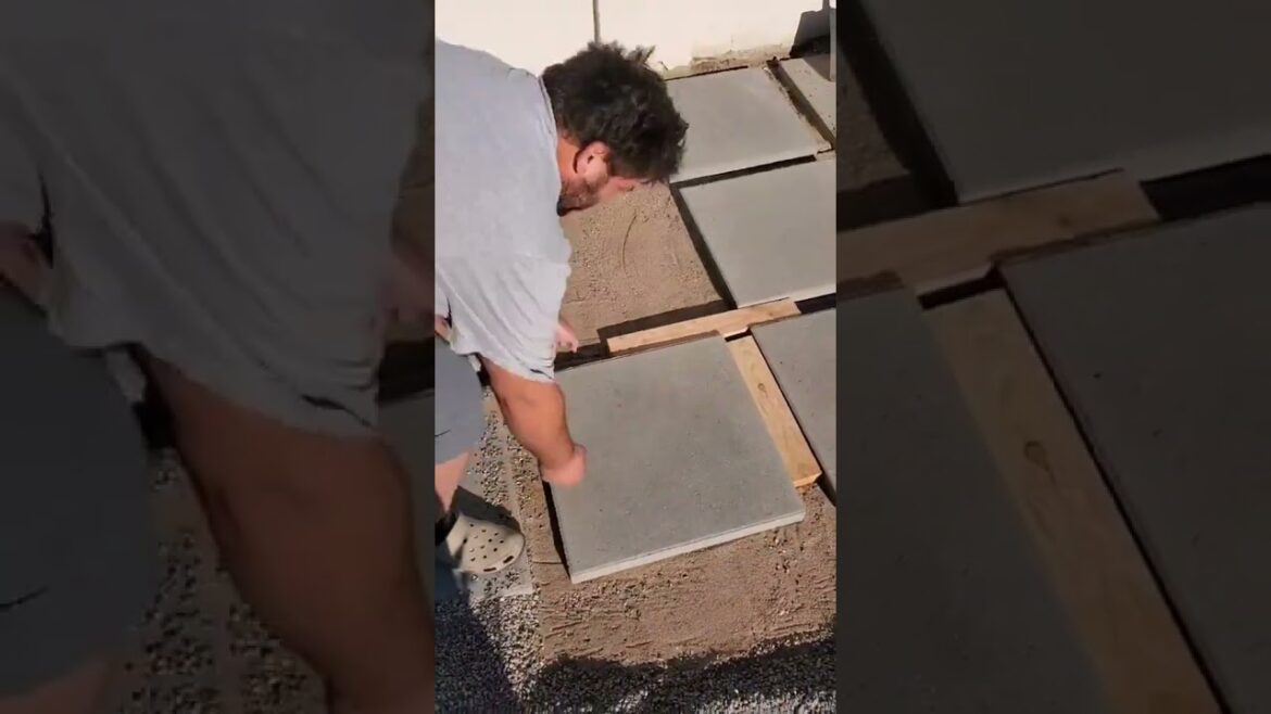 DIY Backyard Pavers