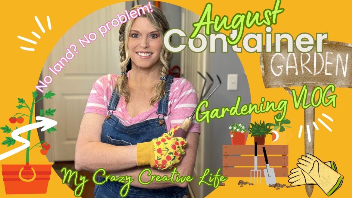 August Container Garden Vlog #containergardening #containergarden #gardenseason2023 #gardening August Container Garden Vlog #containergardening #containergarden #gardenseason2023 #gardening