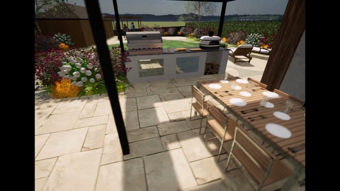 Walk through animation