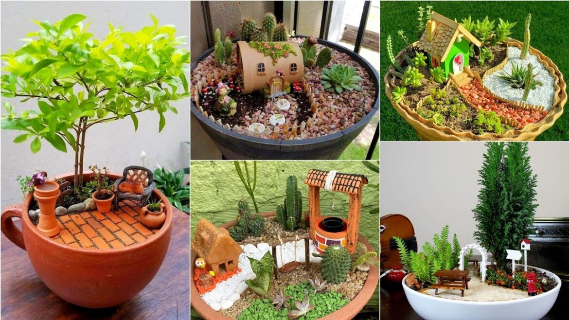 100 Best Mini Garden Landscaping Ideas |Creative Garden landscaping Design Ideas For Home Backyard