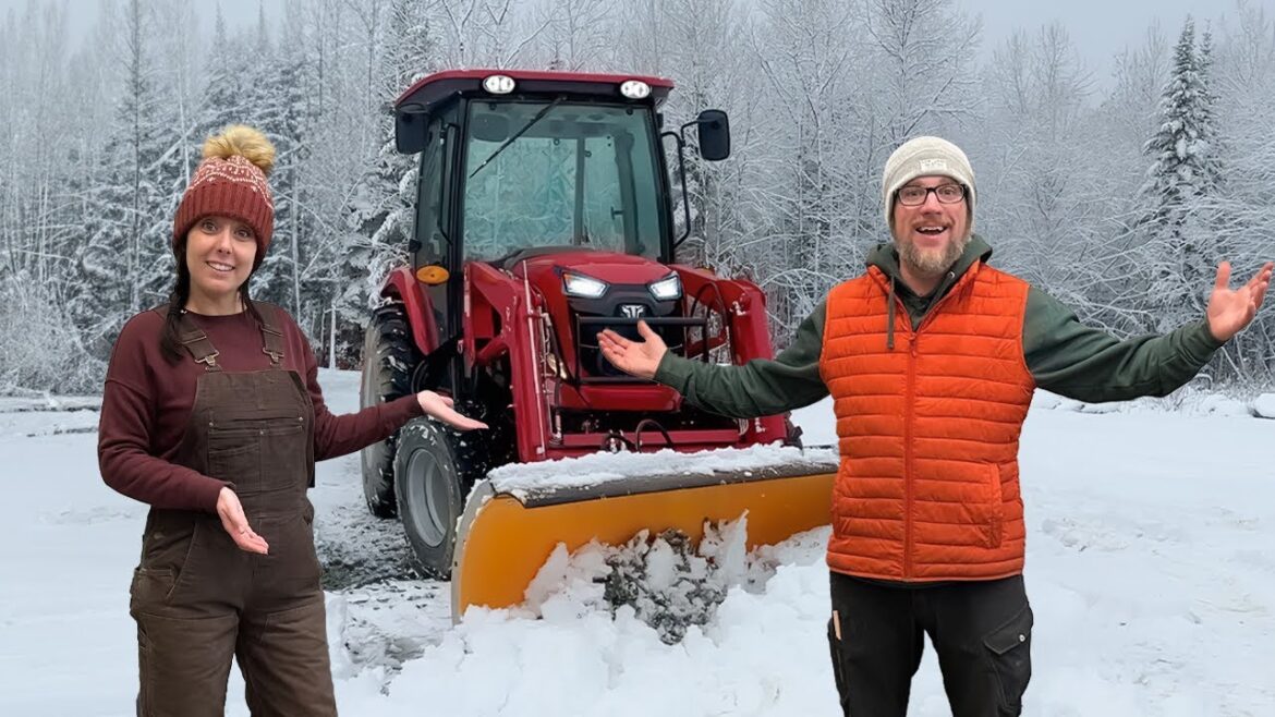 We Had to CHANGE Our PLANS, It All Worked out in the END | Building our OFF GRID Barn in the WOODS