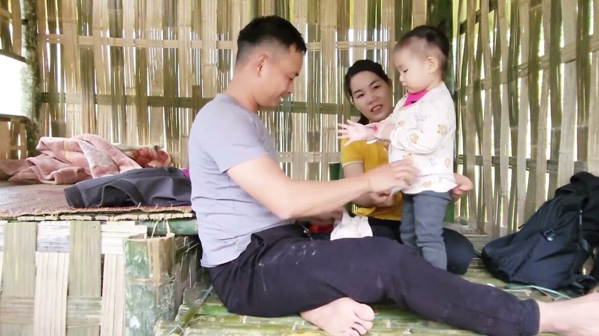 Husband Comes to Visit – Gives Gifts- Brings Money to Buy Land- Plans to Build a Wooden House- Cooks Husband Comes to Visit - Gives Gifts- Brings Money to Buy Land- Plans to Build a Wooden House- Cooks