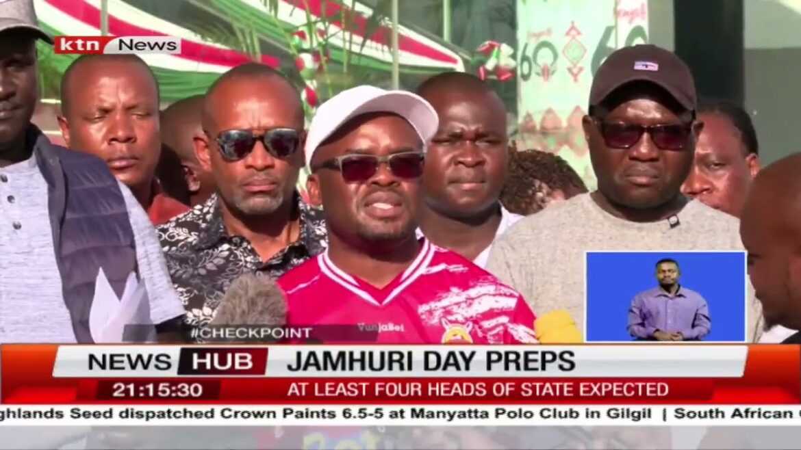 Preparations for Jamhuri day complete at Uhuru Gardens in Nairobi as Kenyans await celebrations