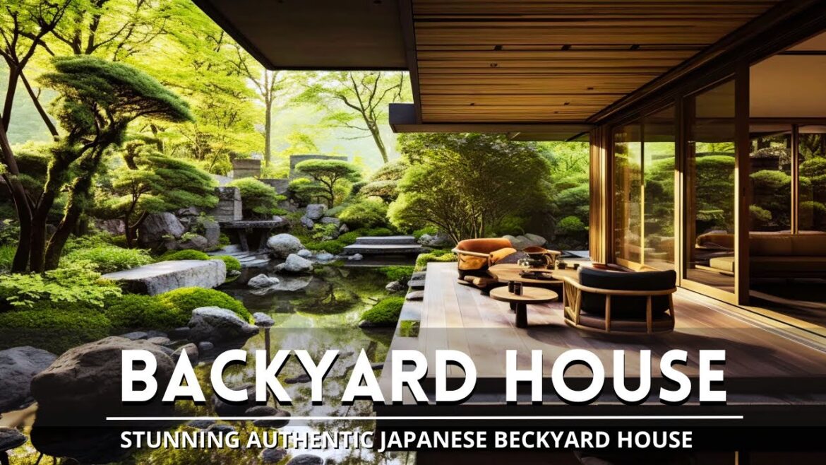 Harmonizing Nature And Architecture : Exploring Authentic Japanese Homes Backyard Serenely Design