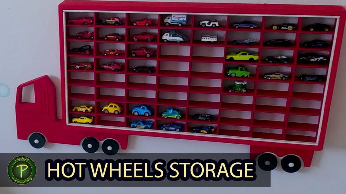 Car Transporter Hot Wheels Wall Storage | ASMR | #31