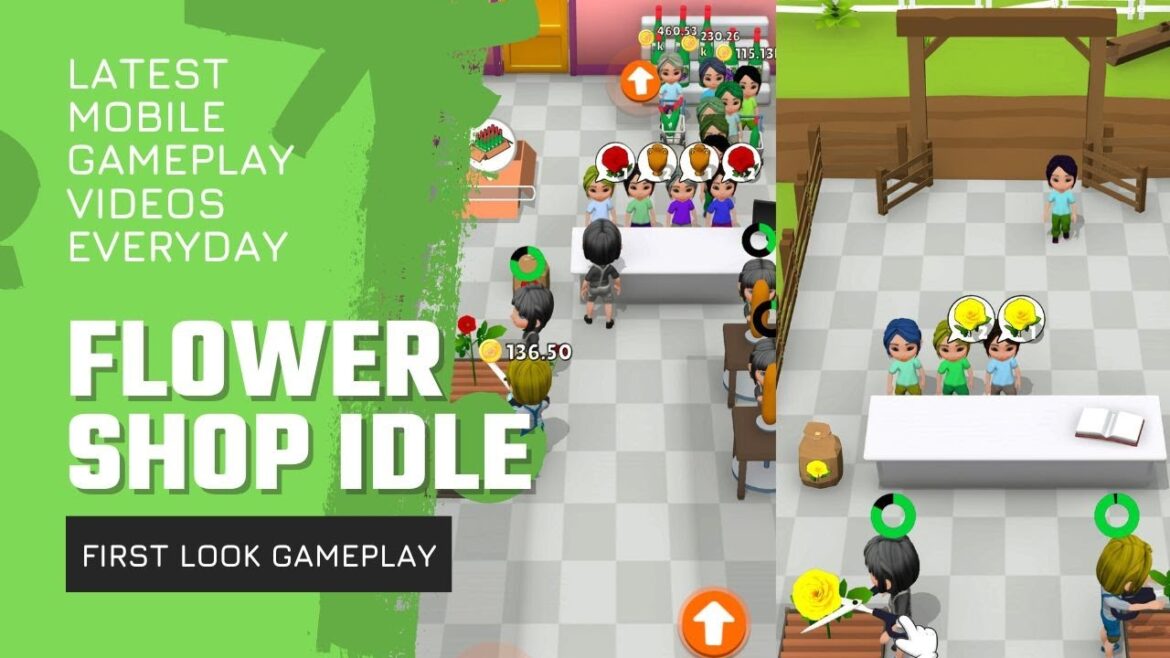Flower Shop Idle Game 🌷🌸🌹 Game Review, Mobile Game, Gameplay