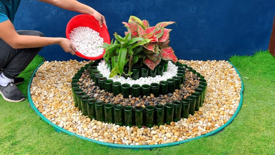 DIY – BEAUTIFUL GARDEN IDEAS – Birthday cake for my wife DIY - BEAUTIFUL GARDEN IDEAS - Birthday cake for my wife