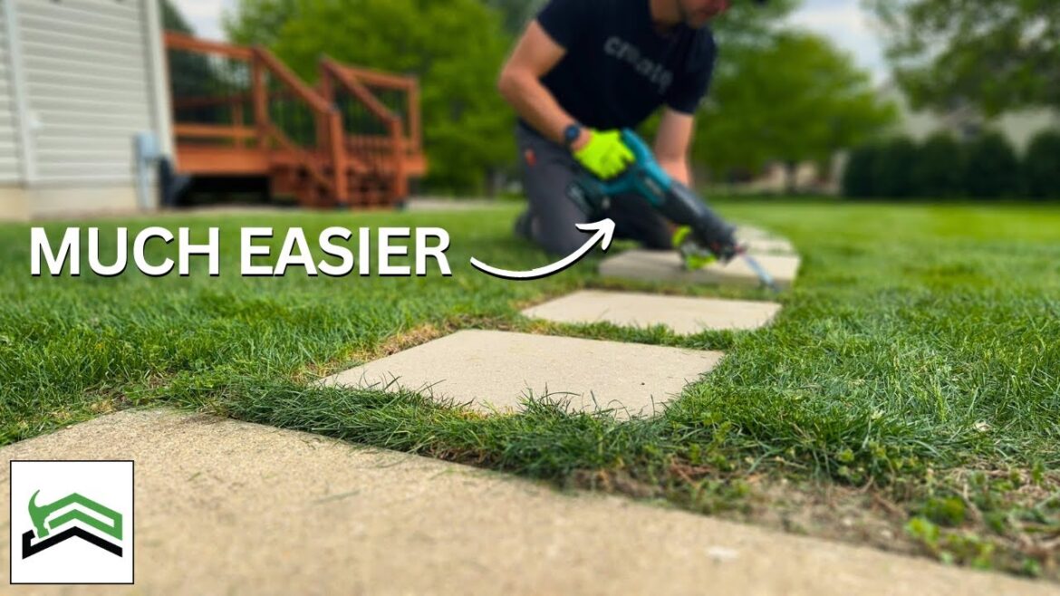 How To Build A Stepping Stone Path - Small Cost With Big Results!