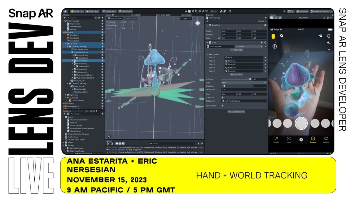 Hand and World Tracking with Ana Estarita