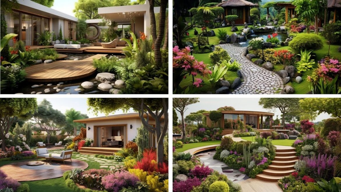 The Latest Collection of Awesome Home Garden Landscaping Design Ideas 2024
