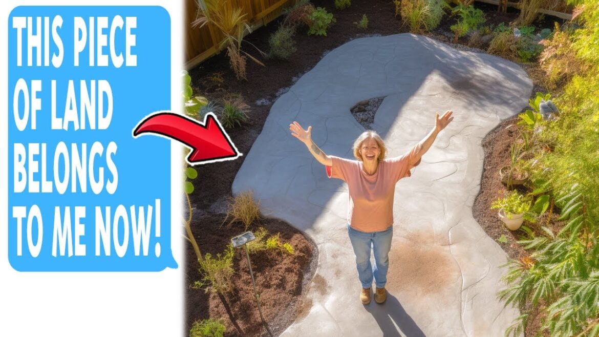 Karen BULLDOZES My Garden To Build A Path To Her House While I Was On Vacation! Claims It's Hers!