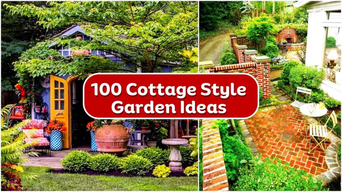Best Cottage Style Garden Ideas! 100 Examples