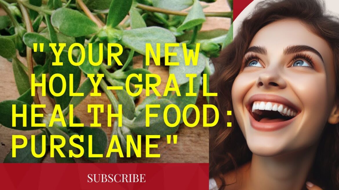 "Transform Your Health with Purslane - The overlooked Superfood"@natureshealingkitchen