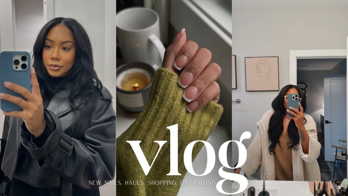 VLOG - new nails, Ulta haul, shopping, time with mom, & more  |  Faceovermatter