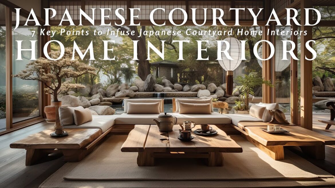 Embracing Nature Inside Out: 7 Key Points to Infuse Japanese Courtyard Home Interiors Embracing Nature Inside Out: 7 Key Points to Infuse Japanese Courtyard Home Interiors