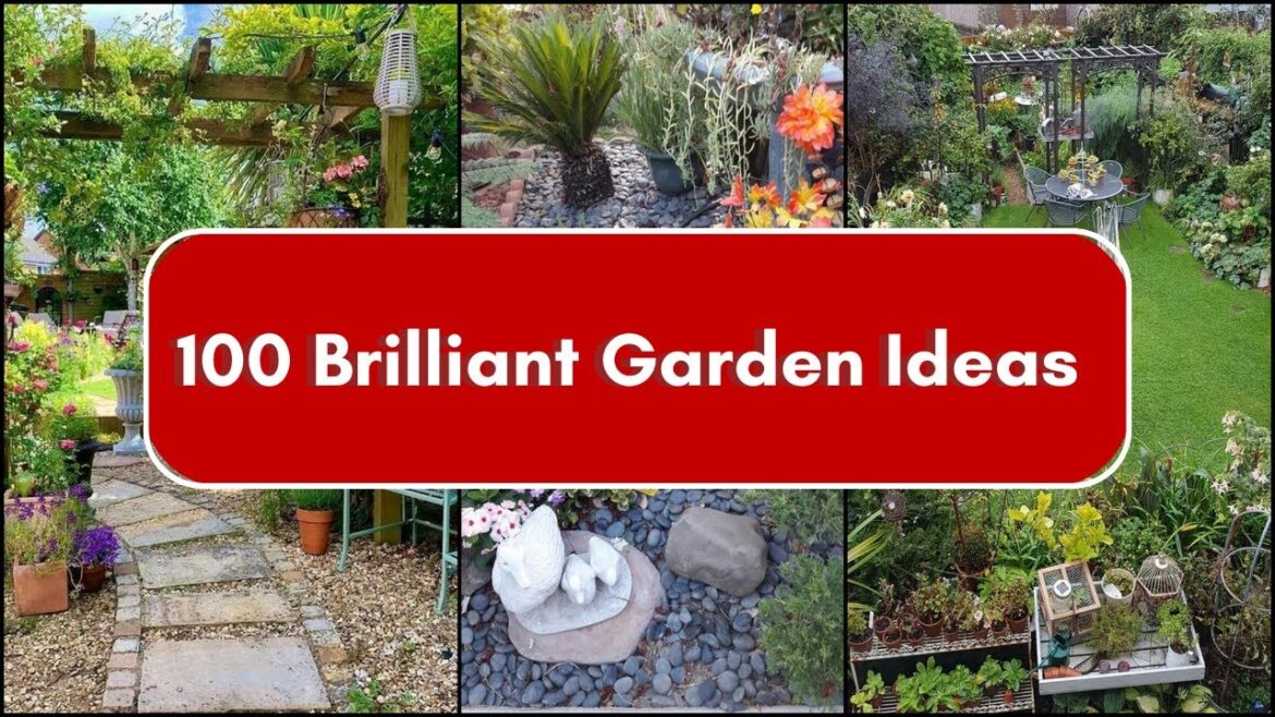 100 Brilliant Garden Ideas to Add an Adorable Look to Outdoor Spaces! 100 Brilliant Garden Ideas to Add an Adorable Look to Outdoor Spaces!