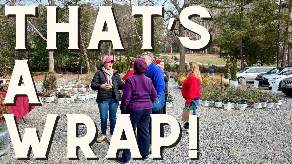 Last Day at the Garden Center: A Festive Farewell