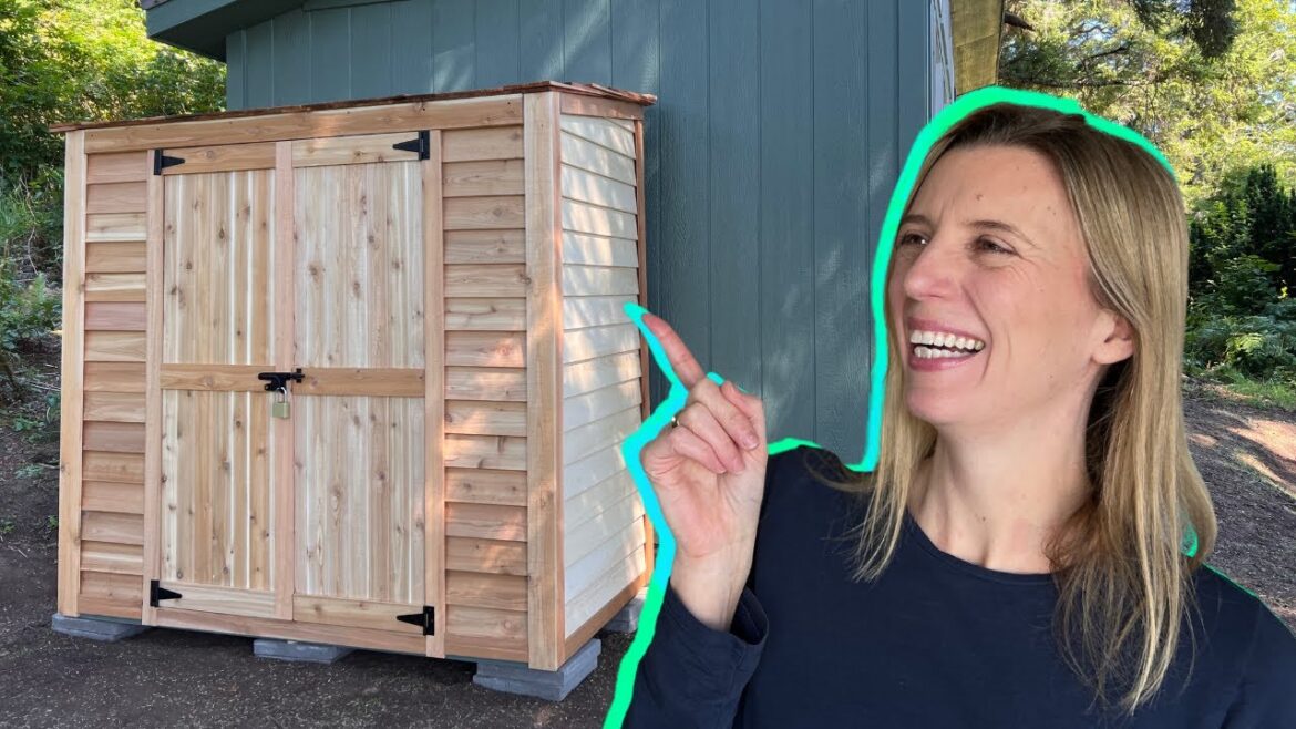 The Ultimate Off-Grid Storage: The Grand Chalet Shed Tour!