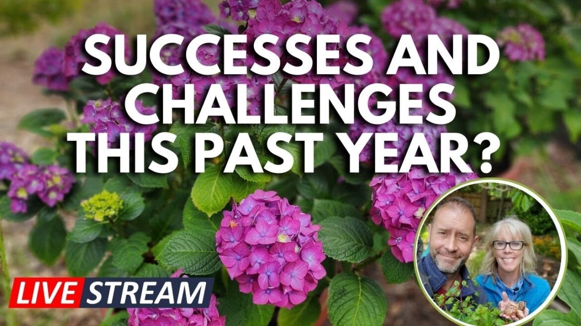 Live | Garden Success and Challenges of 2023 😃☕ #Live #garden #challenges
