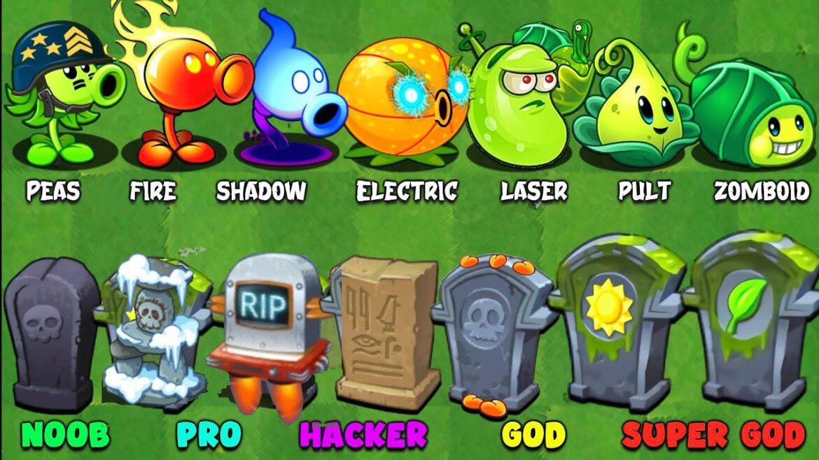 PvZ 2 Challenge – Ranking of All Plants Vs Team Gravestones NOOB – PRO – HACKER – GOD PvZ 2 Challenge - Ranking of All Plants Vs Team Gravestones NOOB - PRO - HACKER - GOD
