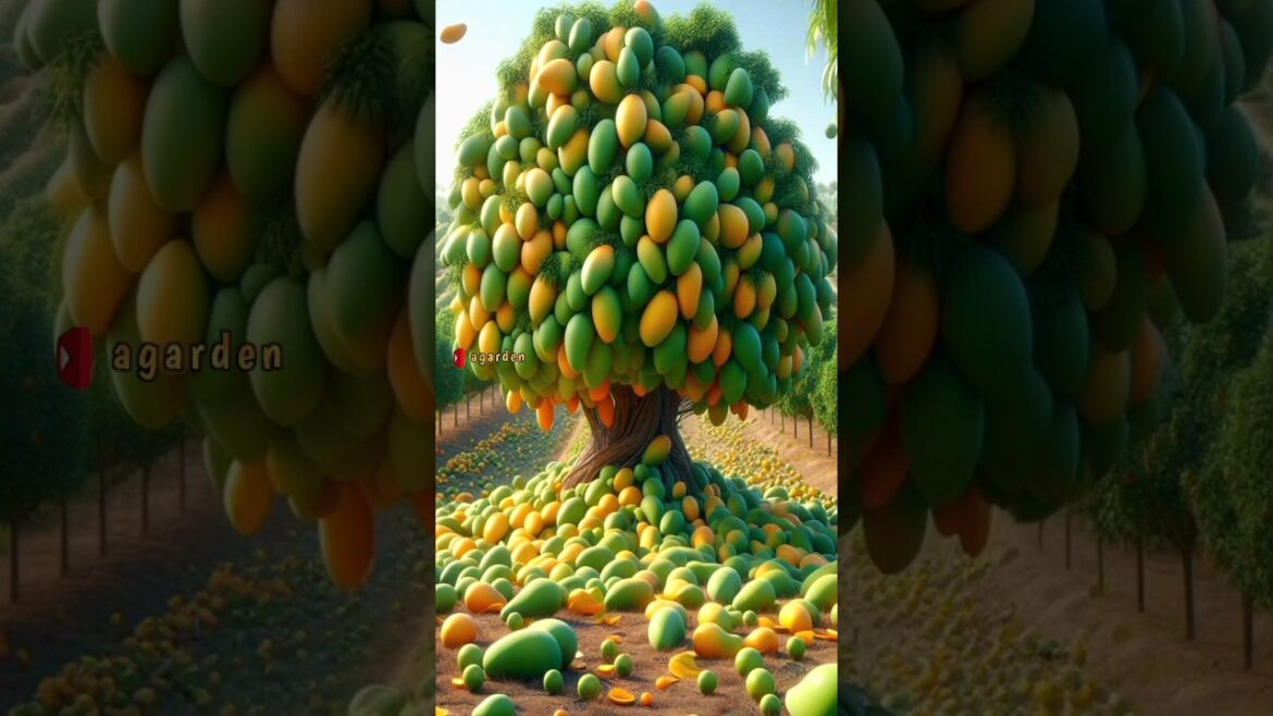 The best and easy method for growing mango trees from seeds.#gardeningtips