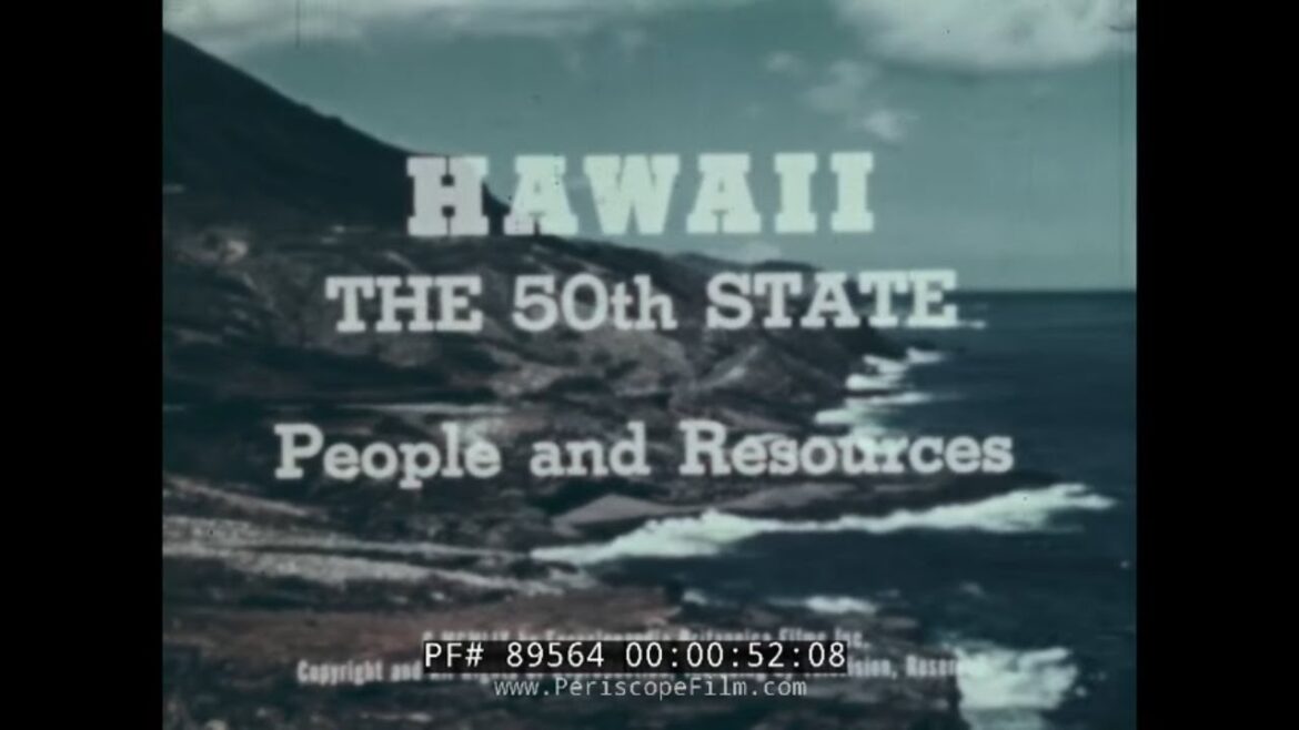 1959 HAWAII EDUCATIONAL FILM “HAWAII THE 50th STATE” HONOLULU 89564 1959 HAWAII EDUCATIONAL FILM "HAWAII THE 50th STATE" HONOLULU 89564