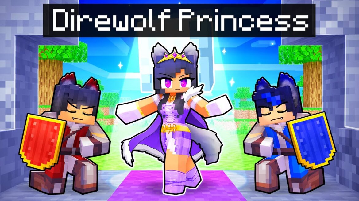 Playing as an DIREWOLF PRINCESS in Minecraft! Playing as an DIREWOLF PRINCESS in Minecraft!