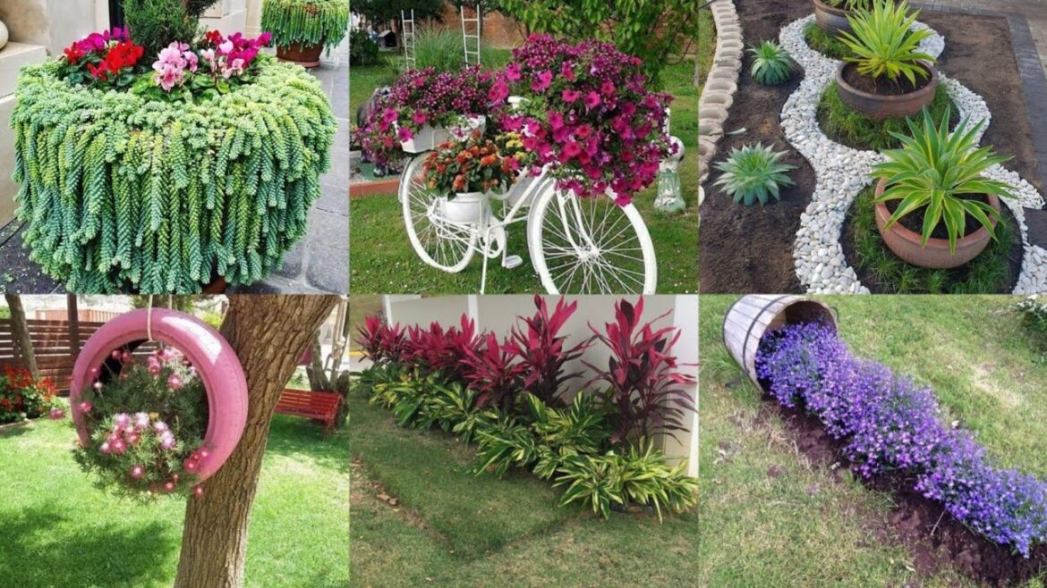 100+DIY garden outdoor decor ideas | garden outdoor craft