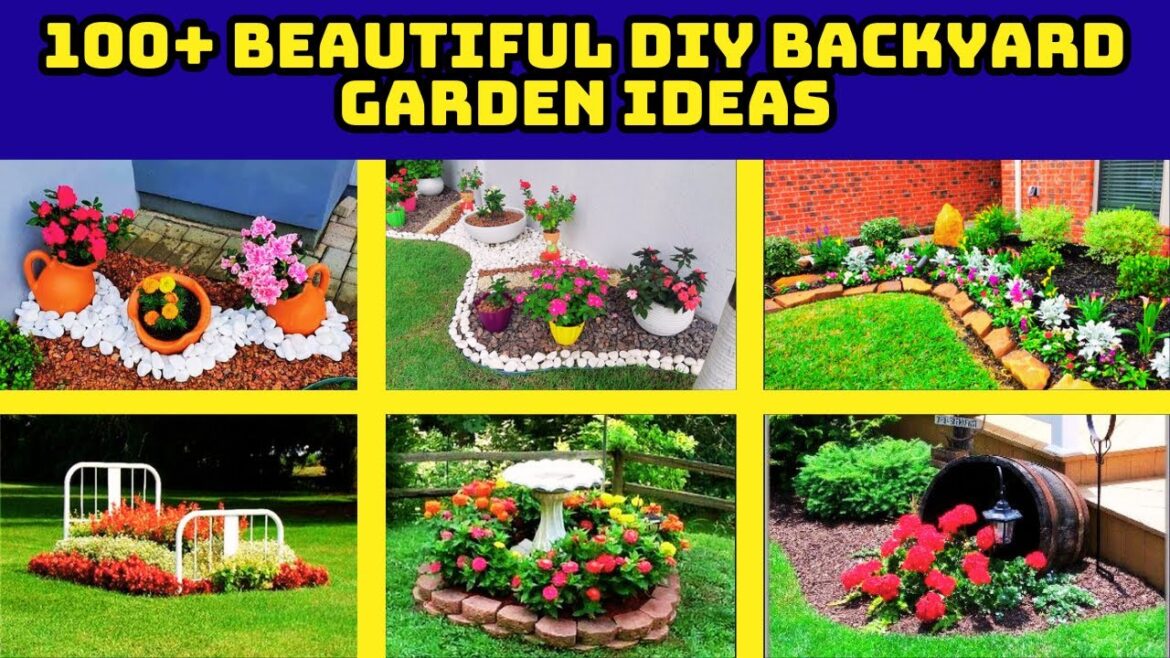 Top 100 DIY small backyard garden decoration ideas Top 100 DIY small backyard garden decoration ideas