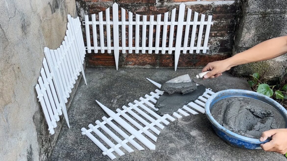 Cement craft idea / Garden design ❤️ Fast and Beautiful ❤️How to design a garden