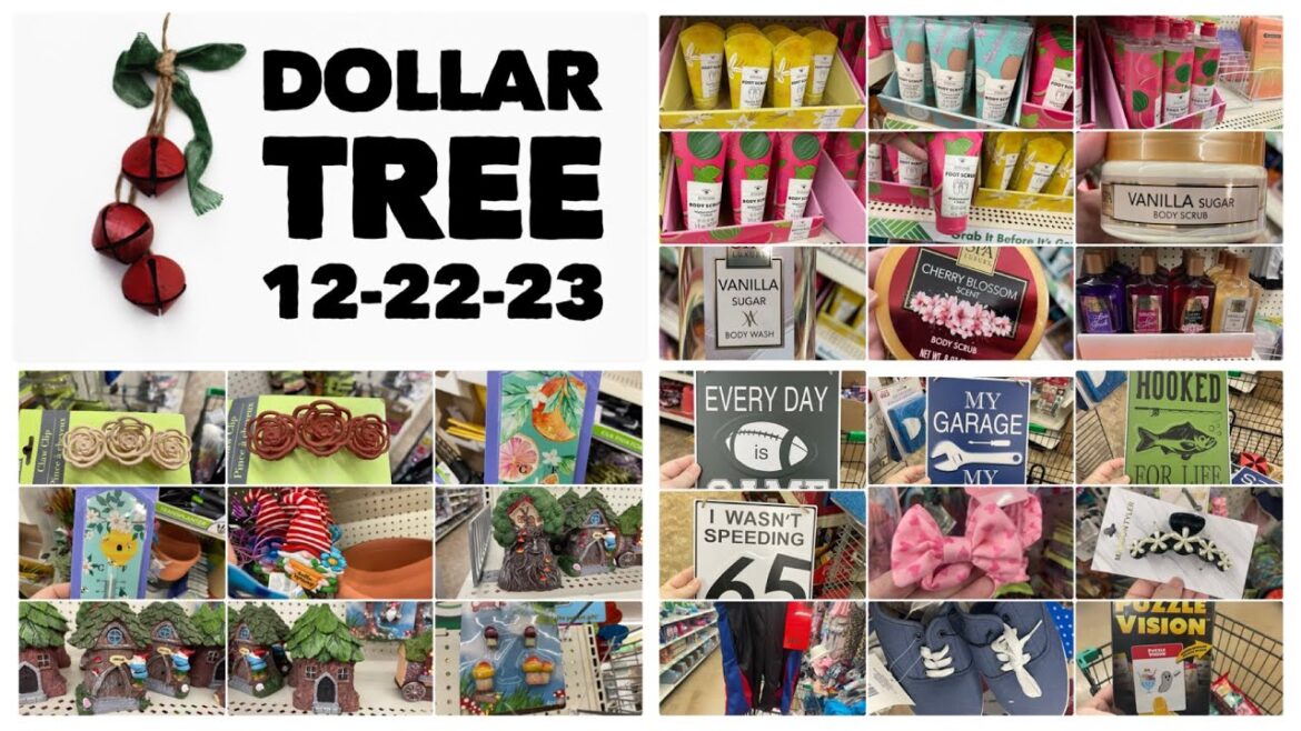 Dollar Tree Shop with me 12-22-23