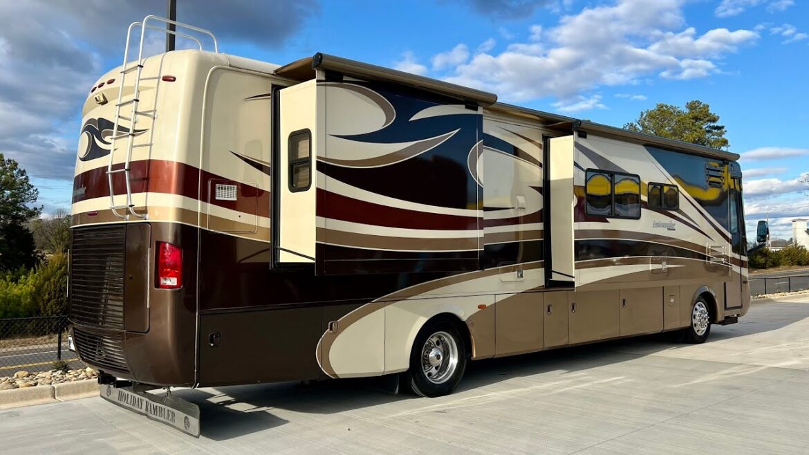 2008 HOLIDAY RAMBLER AMBASSADOR 40FT HALLWAY FLOOR-PLAN $79,950 2008 HOLIDAY RAMBLER AMBASSADOR 40FT HALLWAY FLOOR-PLAN $79,950