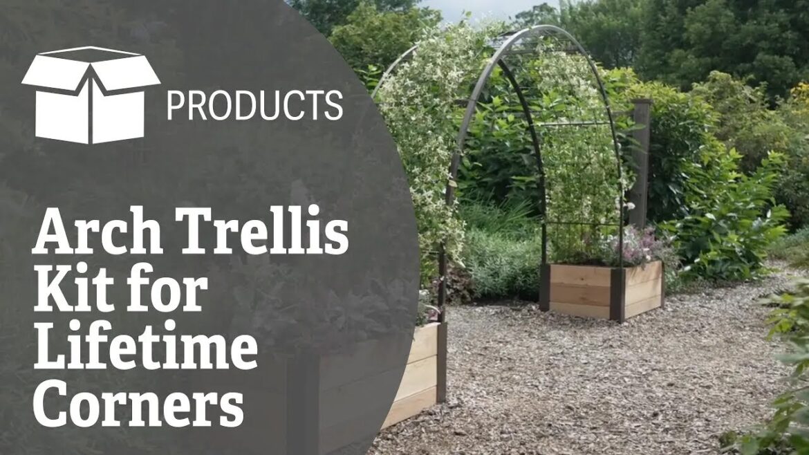 Arch Trellis Kit for Lifetime Corners Arch Trellis Kit for Lifetime Corners