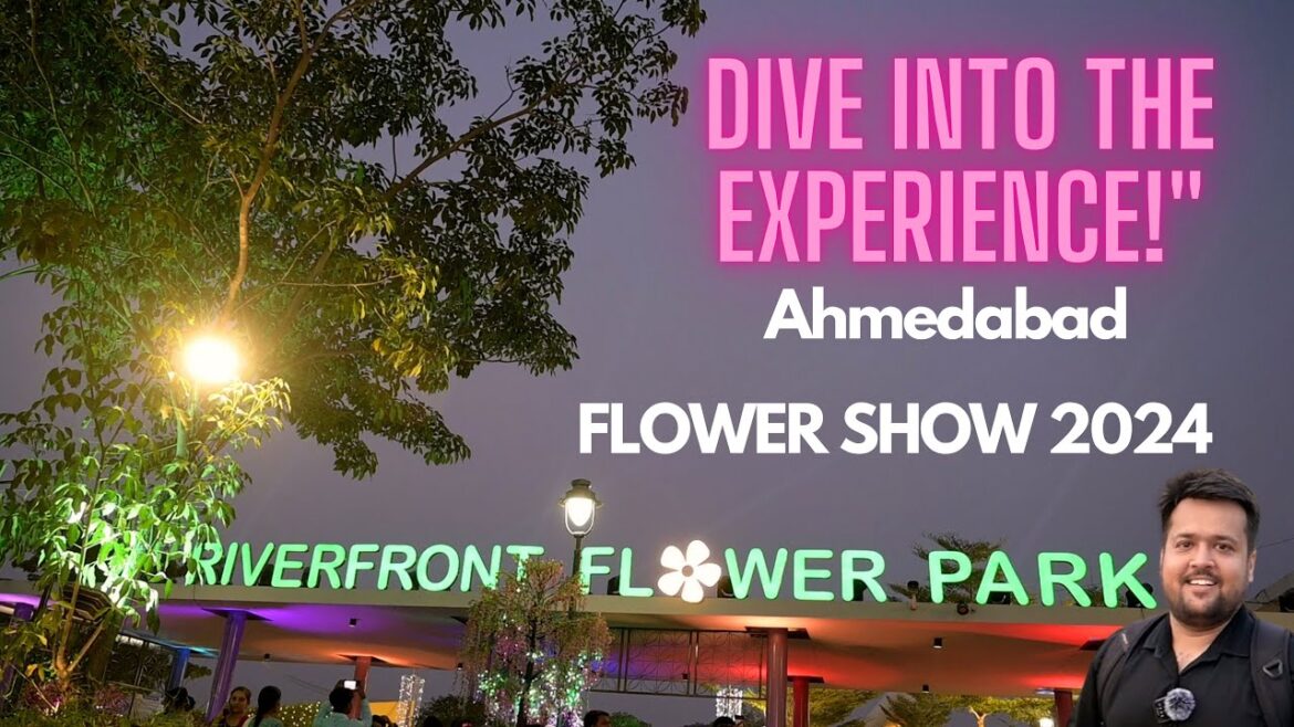 Flower show 2024 Ahmedabad | Atal bridge | Riverfront Flower Park  #flowershow #2024 #ahmedabad