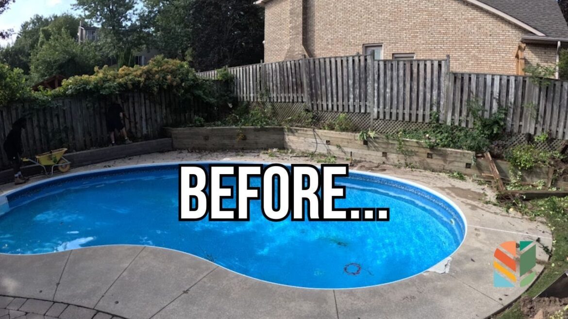 Complete Backyard Landscape Transformation | Interlock, SOD Install, Retaining Walls and MORE!