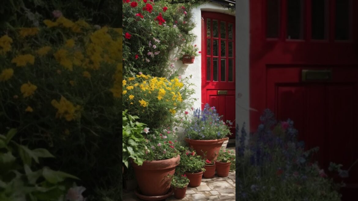 Tiny Gardens   #garden #flowers #gardening #shorts  #gardendesign #englishgardens