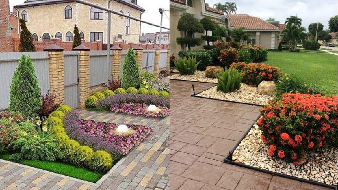 Front Home Flower Garden Landscaping Ideas 2024|Rock Landscaping Ideas For Backyard / Front Yard Front Home Flower Garden Landscaping Ideas 2024|Rock Landscaping Ideas For Backyard / Front Yard