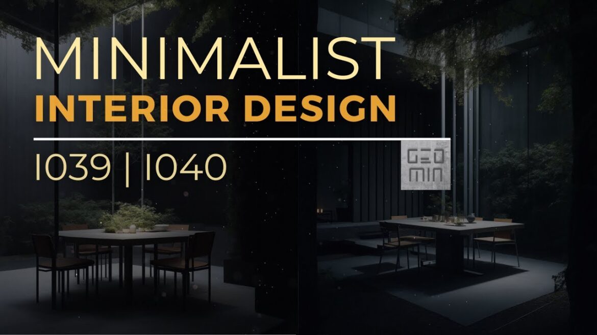 Geometric Minimalist Interiors | I039 | I040 #minimalinterior #homedecor #interiordesign