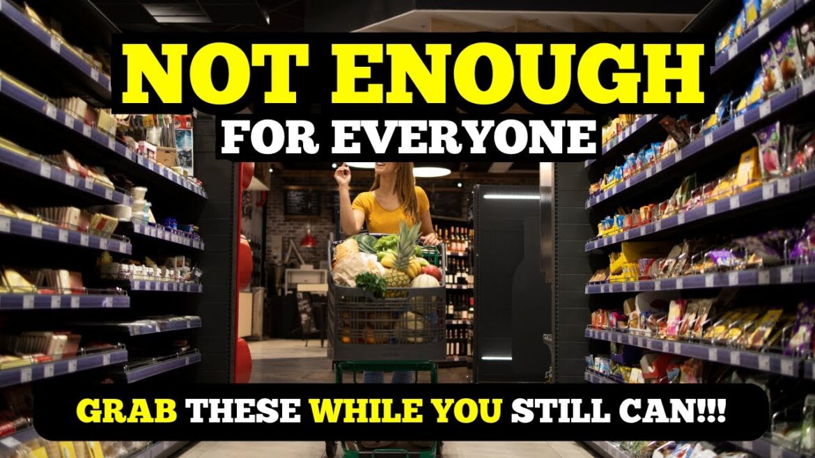 Prepper Pantry Haul Essentials - Prepping For 2024 Food Shortages