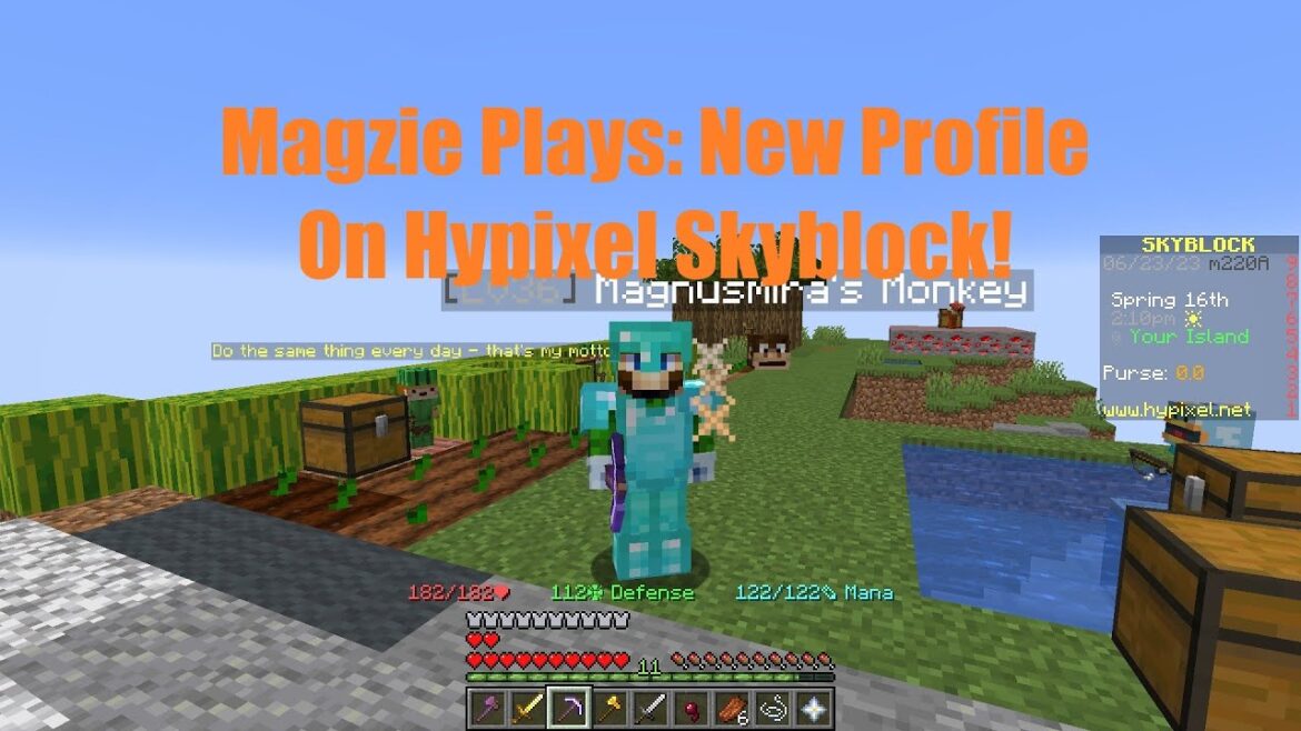 We Hit HOTM 7 & Good Over Plans For Garden: Magzie Plays New Profile: Hypixel Skyblock! EP:28 We Hit HOTM 7 & Good Over Plans For Garden: Magzie Plays New Profile: Hypixel Skyblock! EP:28