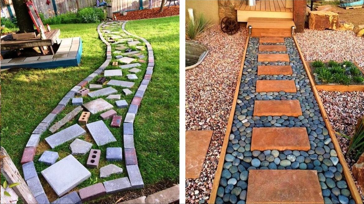 64 Backyard Pathway Ideas for an Outdoor Oasis | garden ideas 64 Backyard Pathway Ideas for an Outdoor Oasis | garden ideas
