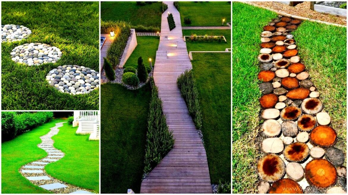 Garden Path and Walkway Design Ideas! Landscape your Backyard Pathways with these 100 Ideas!