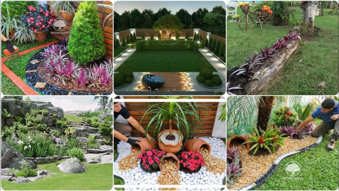 Top 100 New  Small Garden Design |  jardines de casas pequeñas | Landscaping Patio Design | Backyard