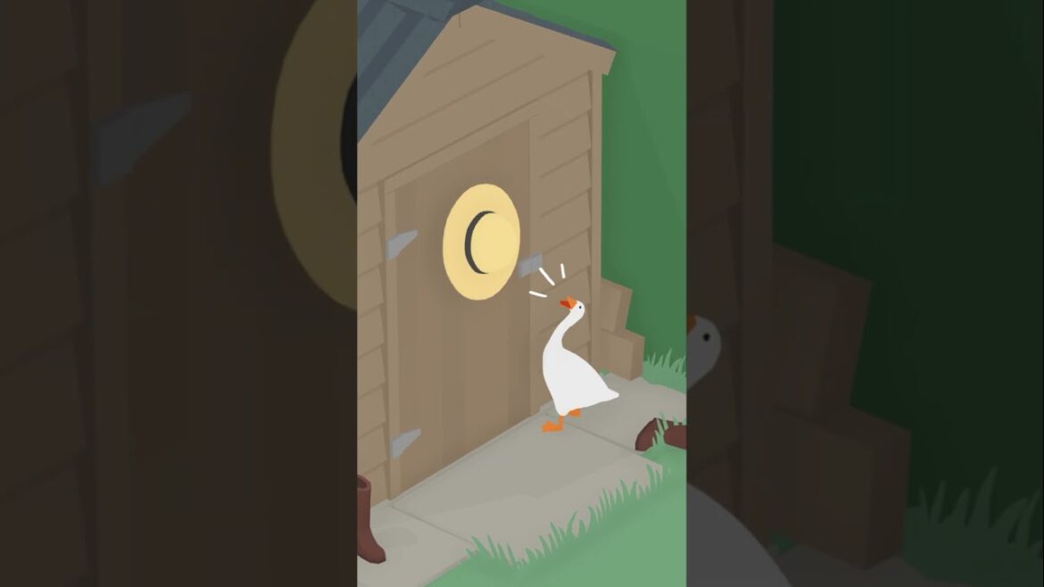 Goose causes chaos! #shorts