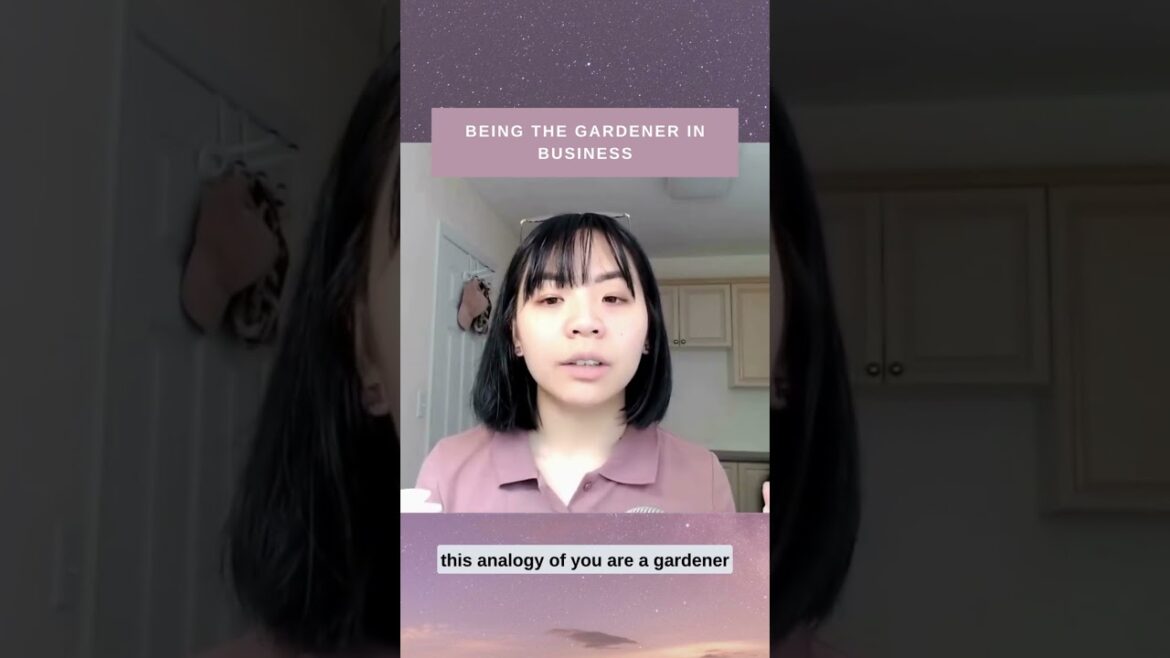 Being the gardener in your business #shorts