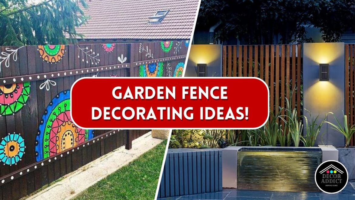 Backyard Fence Decorating Ideas! 100 Creative Inspirations for you! Backyard Fence Decorating Ideas! 100 Creative Inspirations for you!