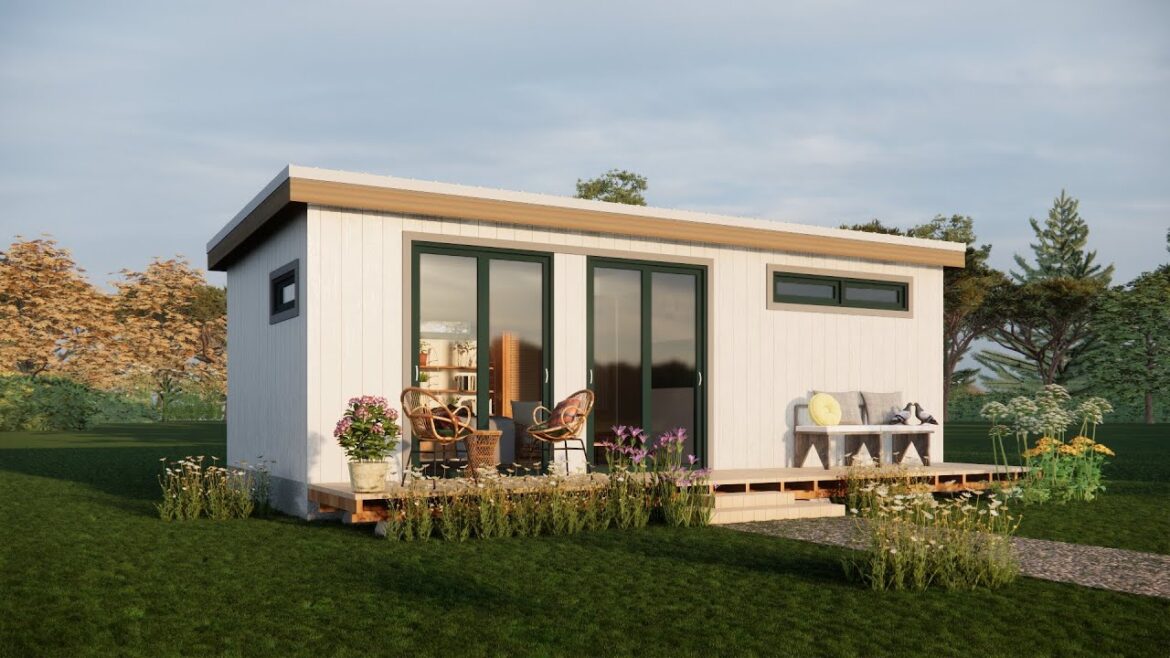 Small Modern Cabin - Warm House - Tiny House 29m2