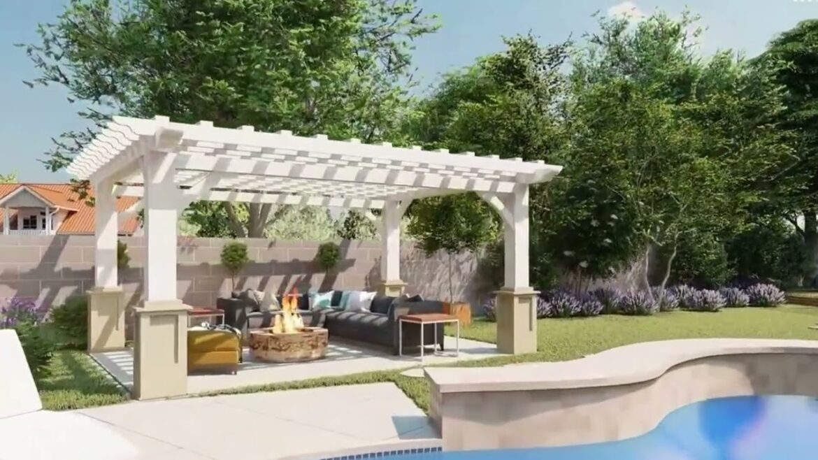 stunning backyard, front yard, garden, pool, deck, and patio designs with 3d stunning backyard, front yard, garden, pool, deck, and patio designs with 3d